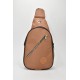 David Polo Unisex τσάντα Freebag με δύο θήκες Ταμπά DVP905-TAN