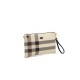 Silver Polo Κρεμ Clutch Τσάντα μονής θήκης SP1034-9