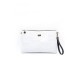 Silver Polo Λευκό Clutch τσάντα μονής θήκης SP1034-12